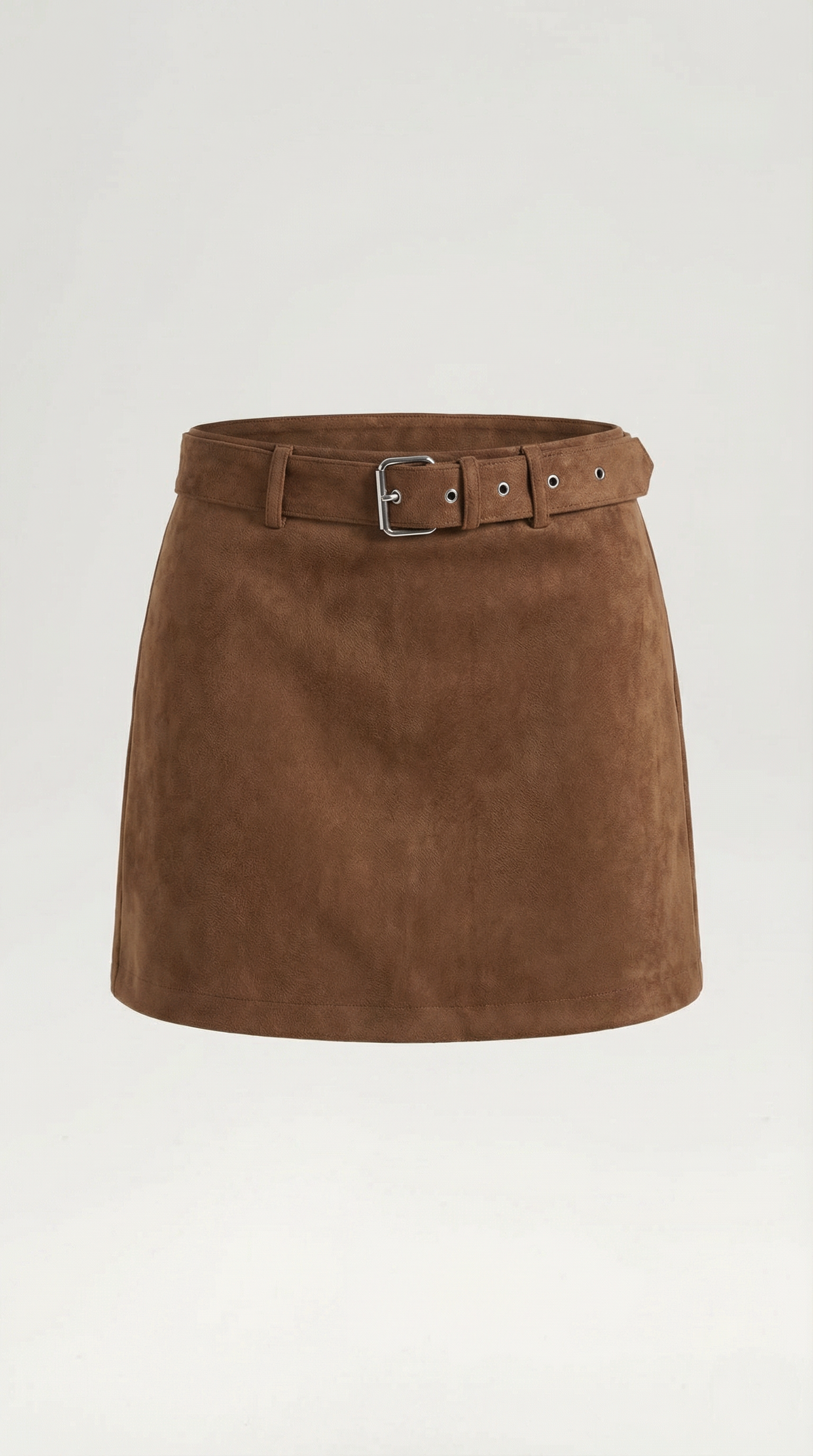 Lily Suede Belted Mini Skirt