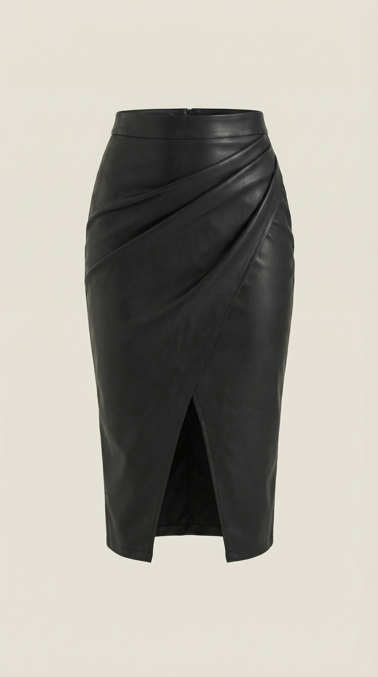 Natalie Draped Midi Skirt