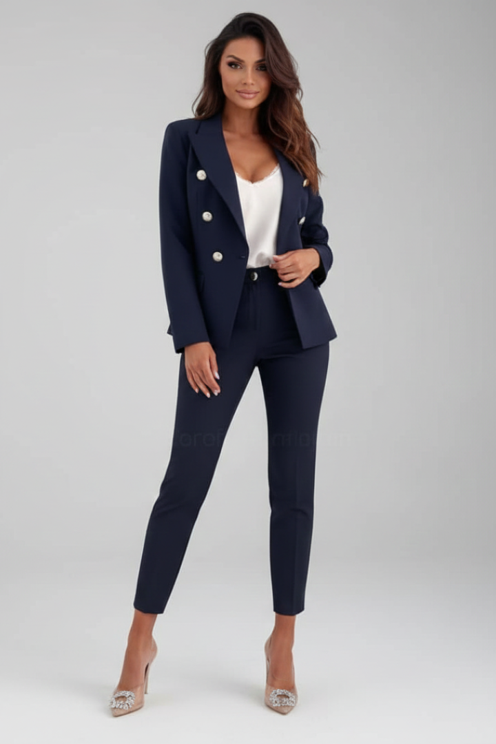 Double-breasted co-ord set