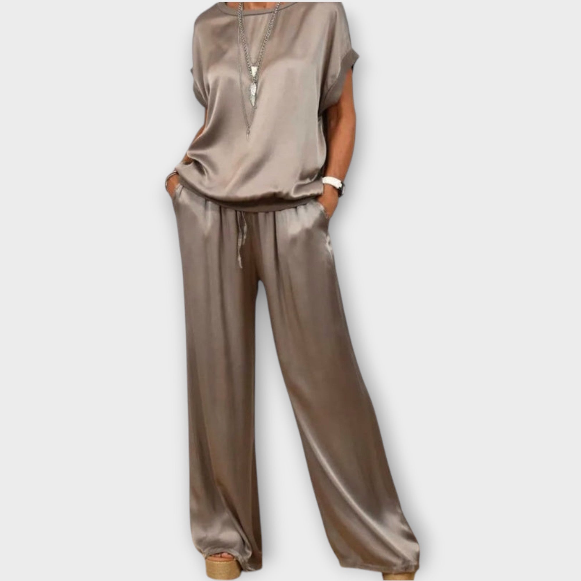Satin Co-ord Set