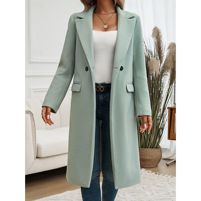 Dark Gray Longline Coat