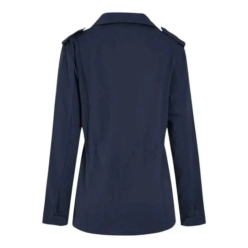 Black Walking Jacket, front view