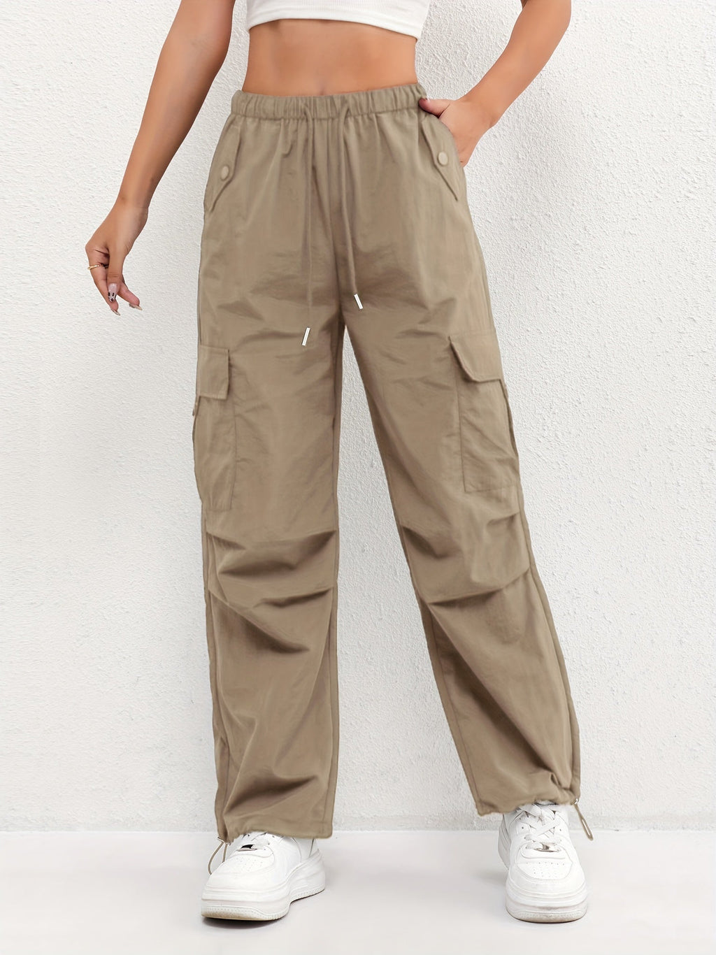 cargo pocket drawstring Pants