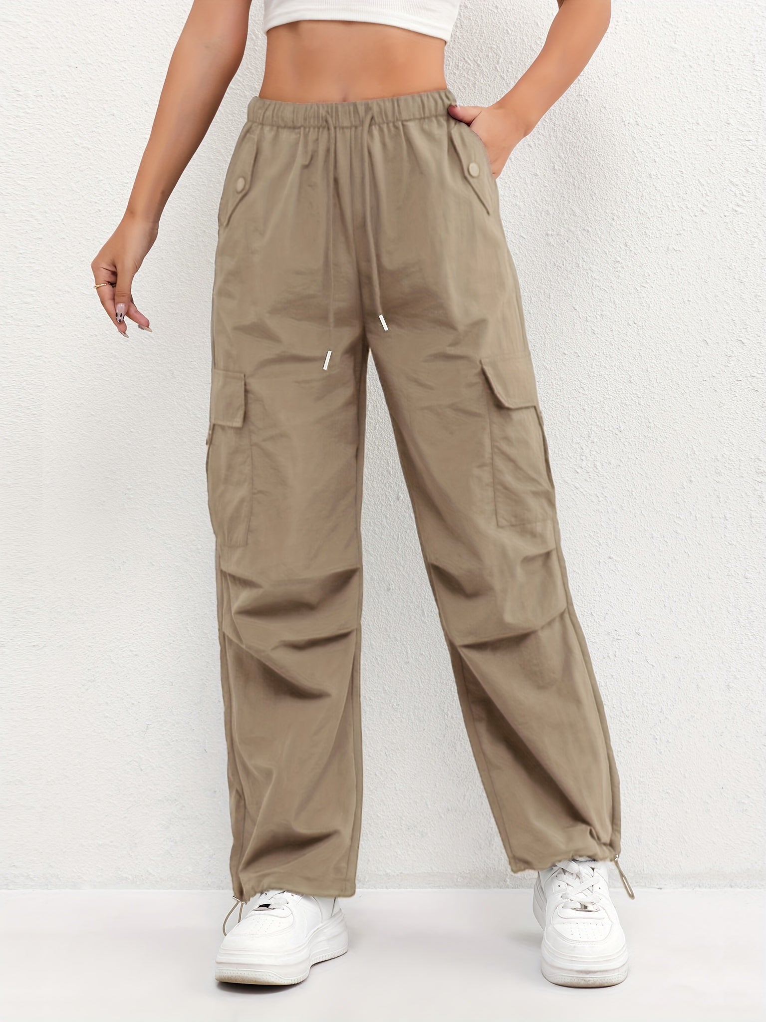 cargo pocket drawstring Pants
