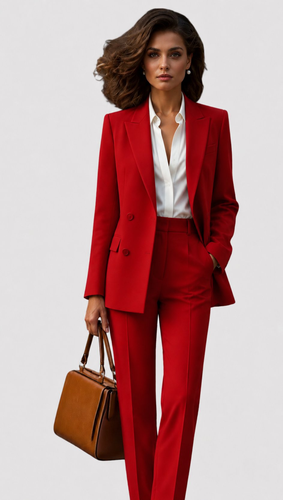 tailored lapel blazer suit co-ord set